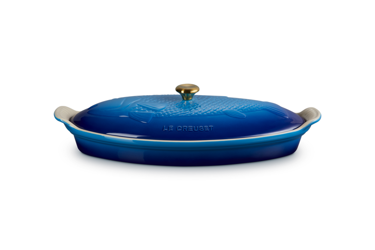 Le Creuset Fischbackform Tradition mit Deckel aus Steinzeug Riesige Ersparnisse