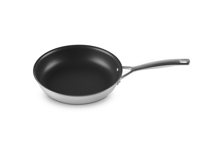 Le Creuset Antihaftbeschichtetes 2-teiliges Pfannenset aus 3-ply Edelstahl (24/28cm) Neueste Stile