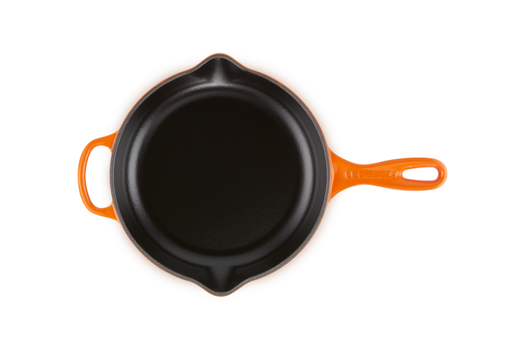 Le Creuset Runde Brat- und Servierpfanne aus Gusseisen Nur für heute