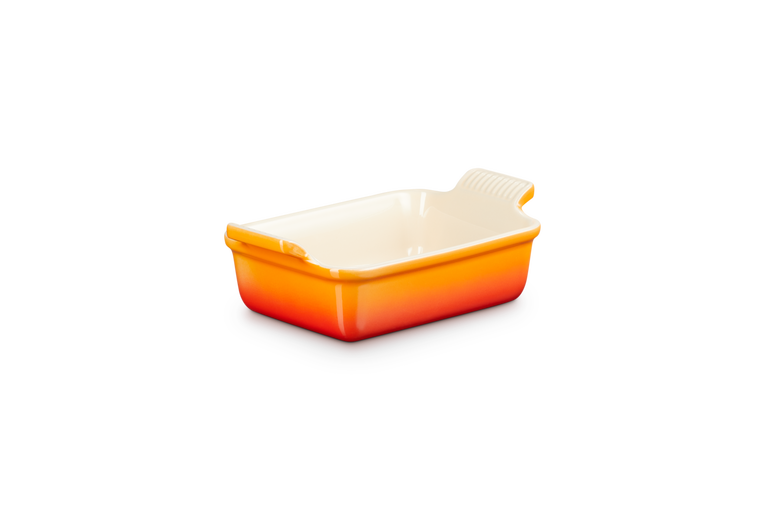Le Creuset Rechteckige Auflaufform Tradition aus Steinzeug Super Rabatt