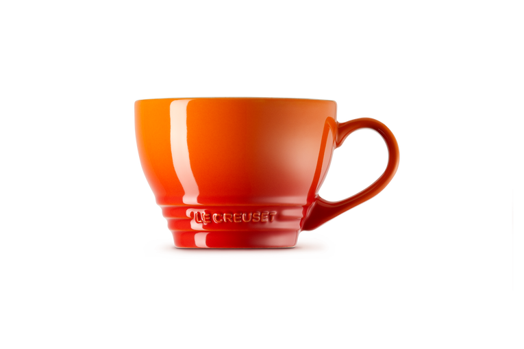 Le Creuset Große Cappuccino Tasse aus Steinzeug Günstiger Verkauf