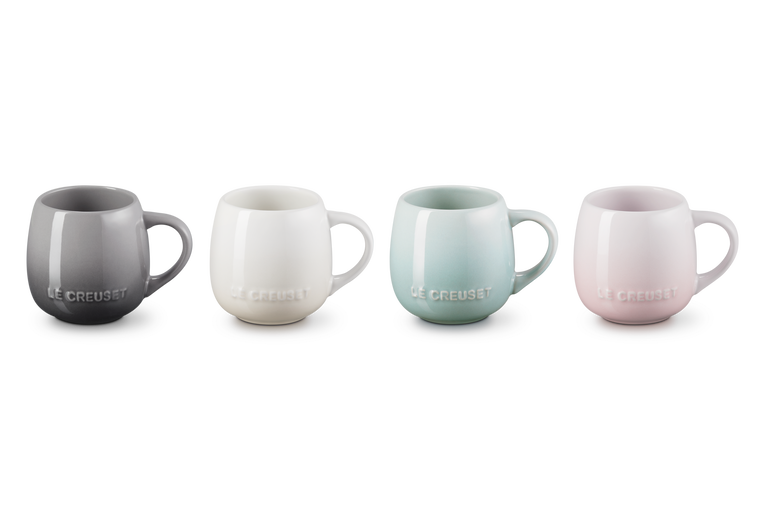 Le Creuset 4er-Set Becher Coupe aus Steinzeug Fabrikpreis