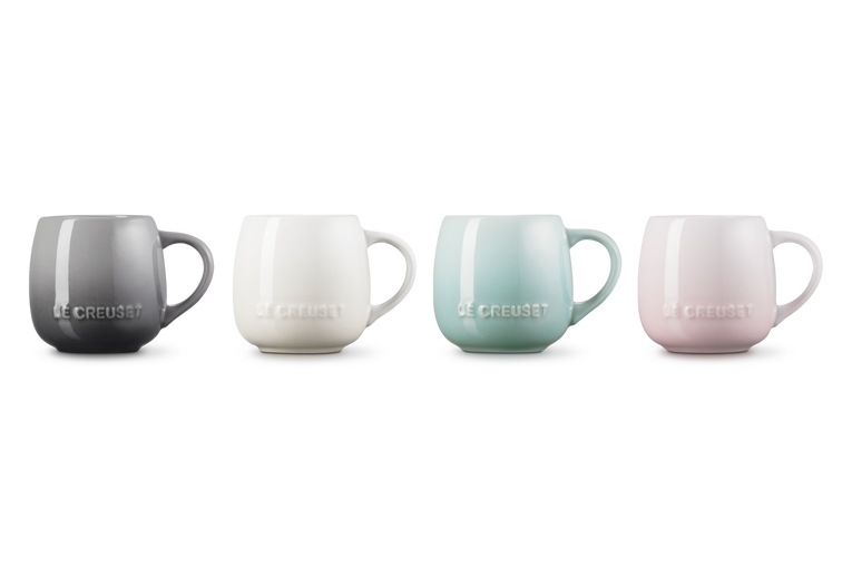 Le Creuset 4er-Set Becher Coupe aus Steinzeug Fabrikpreis
