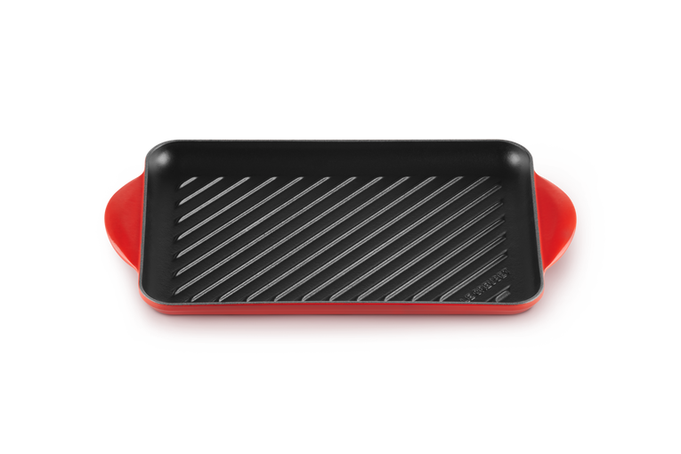 Le Creuset Rechteckige Grillplatte aus Gusseisen Osterangebot