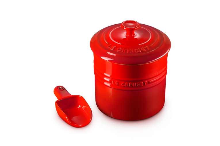 Le Creuset Futter Vorratsdose mit Schäufelchen aus Steinzeug Neuheiten