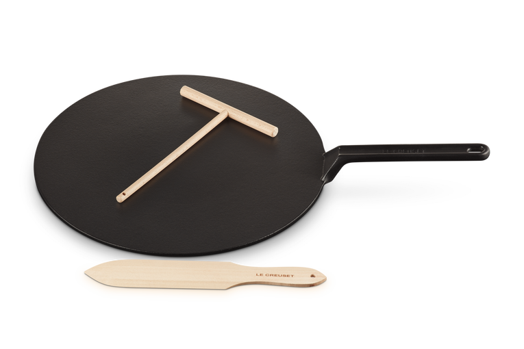 Le Creuset Große Crêpespfanne aus Gusseisen Nur noch ein Tag übrig