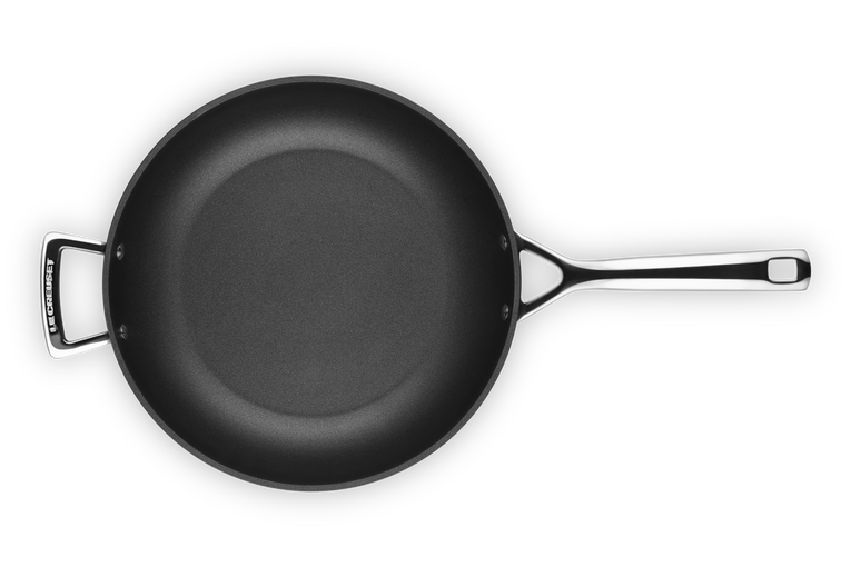 Le Creuset Aluminium-Antihaft hohe Pfanne mit Gegengriff Speichern exportieren