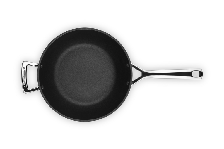 Le Creuset Aluminium-Antihaft Wok-Pfanne mit Gegengriff zollfrei