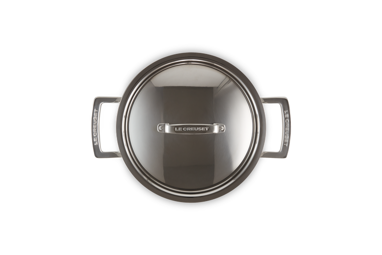 Le Creuset Bratentopf aus 3-ply Edelstahl Rabatt