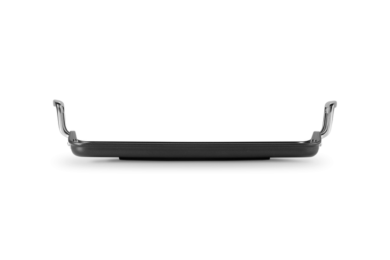 Le Creuset Aluminium-Antihaft Grillplatte mit Rillen Versandkostenfrei
