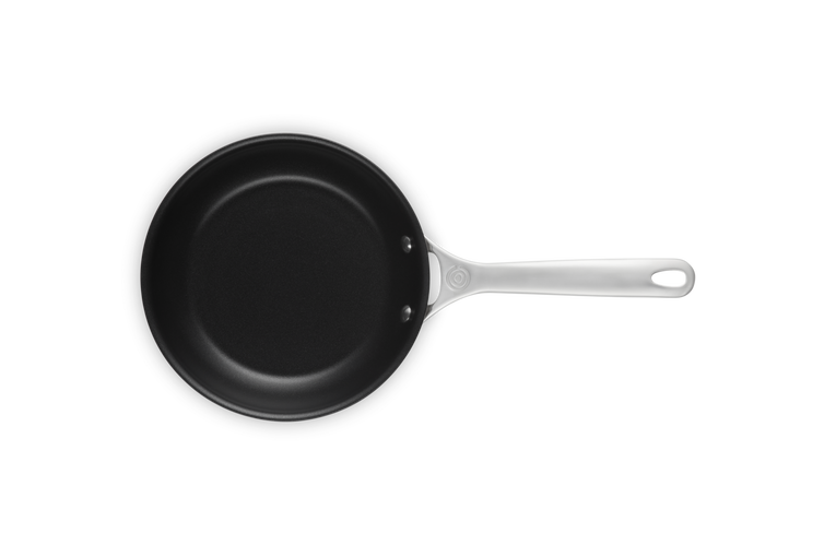 Le Creuset Antihaftbeschichtete flache Pfanne aus 3-ply PLUS Edelstahl Großer Ausverkauf
