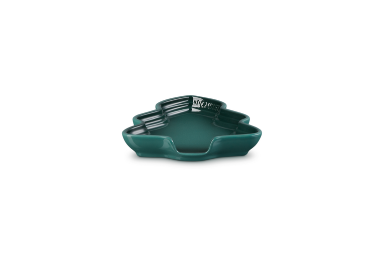 Le Creuset Löffelablage Tannenbaum aus Steinzeug Jubiläumsangebot