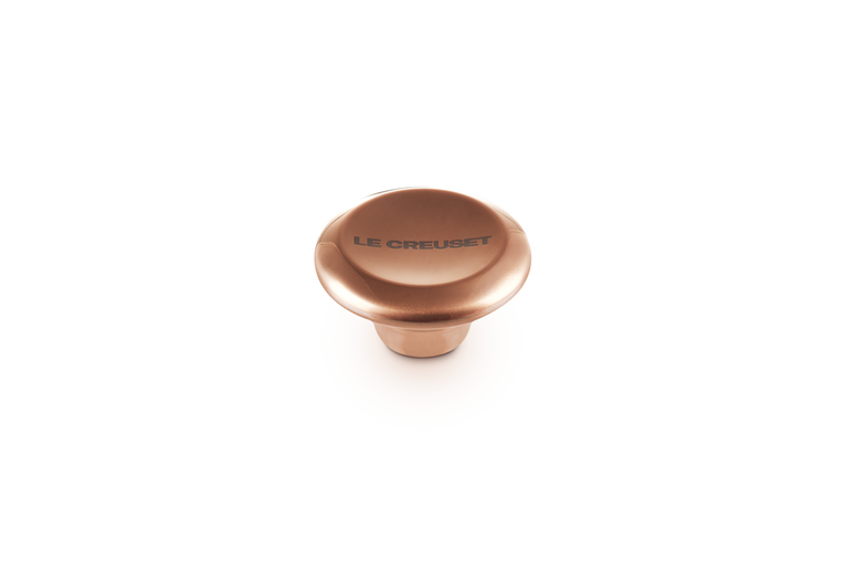 Le Creuset Kupferfarbener Deckelknopf