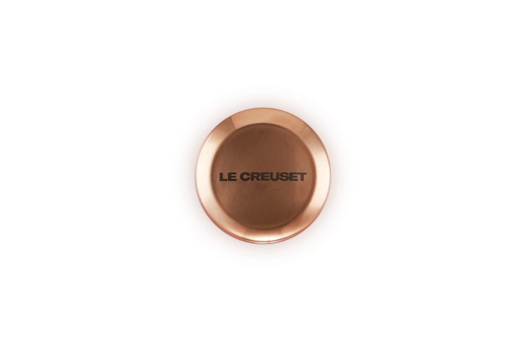 Le Creuset Kupferfarbener Deckelknopf Lagerräumung
