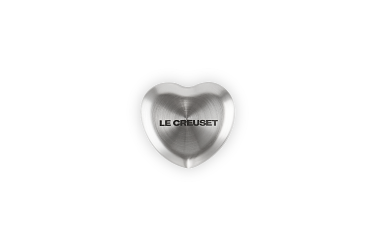 Le Creuset Herzknopf aus Edelstahl Top Angebot