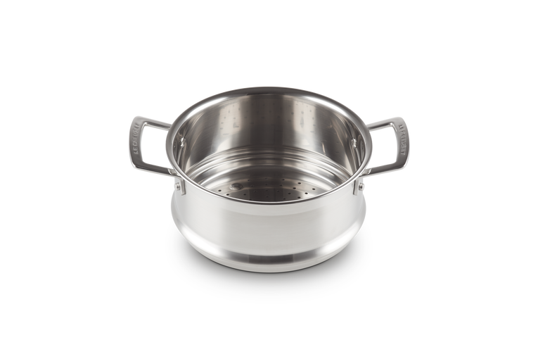 Le Creuset Dämpfeinsatz I aus Edelstahl Große Rabatte