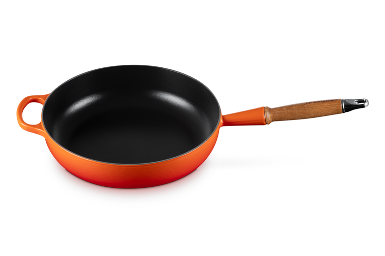 Le Creuset Sautépfanne Signature aus Gusseisen Blitzverkäufe