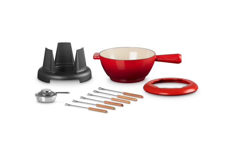 Le Creuset Fondue-Set Mode aus Gusseisen Günstig kaufen