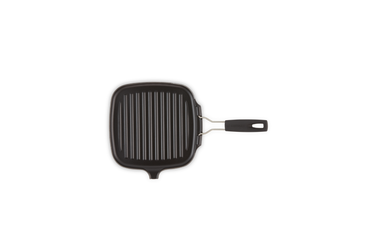 Le Creuset Quadratische Grillpfanne mit Silikongriff aus Gusseisen Versandkostenfrei