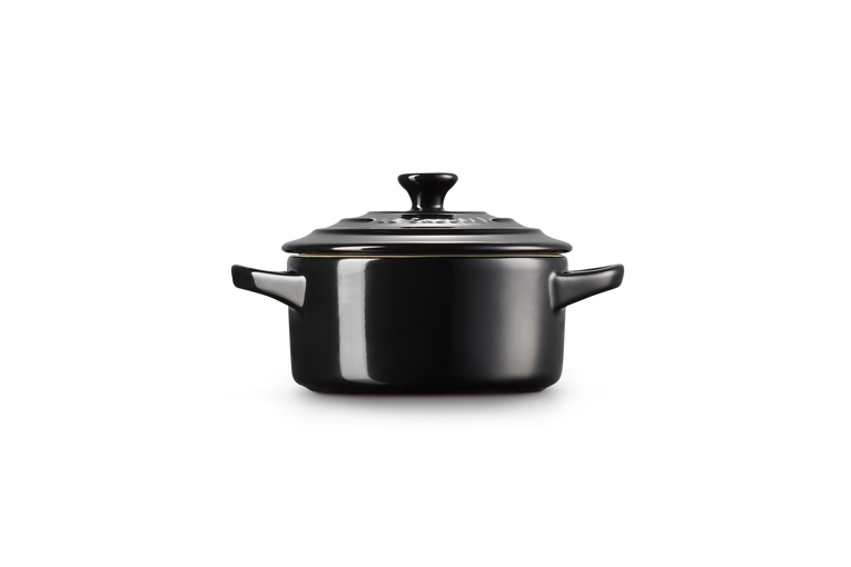 Le Creuset Mini Cocotte mit farbigem Knauf aus Steinzeug VIP-Rabatte