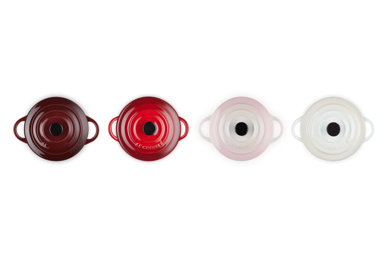 Le Creuset 4er-Set Mini-Cocottes Petits Fours aus Steinzeug Begrenzte Freigabe