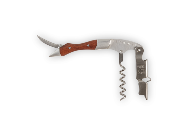 Le Creuset Kellnermesser WT-110 mit Holzgriff Begrenztes Angebot