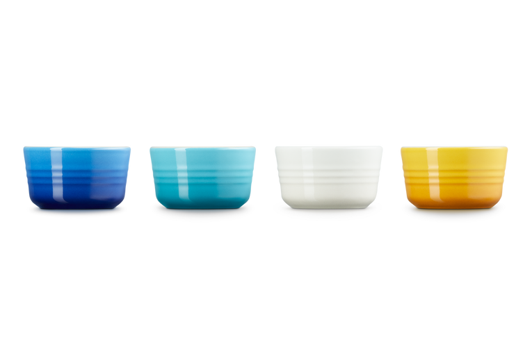 Le Creuset Mini-Förmchen 4er-Set, Riviera Heißer Verkauf
