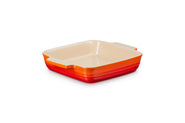 Le Creuset Quadratische Auflaufform Klassik aus Steinzeug Tiefpreis