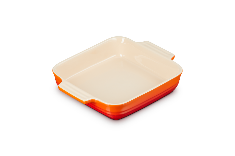 Le Creuset Quadratische Auflaufform Klassik aus Steinzeug Tiefpreis