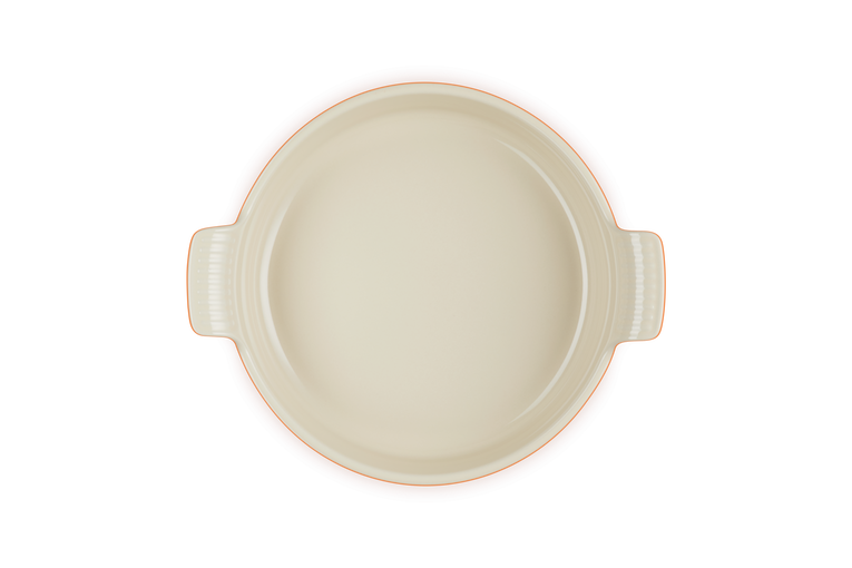 Le Creuset Runde Auflaufform Tradition aus Steinzeug Kostenlose Rückgabe