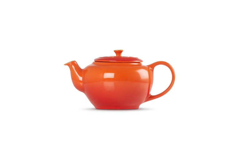 Le Creuset Teekanne aus Steinzeug mit Edelstahl-Siebeinsatz Riesige Rabatte