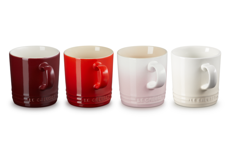 Le Creuset 4er-Set Becher Petits Fours aus Steinzeug Angebote