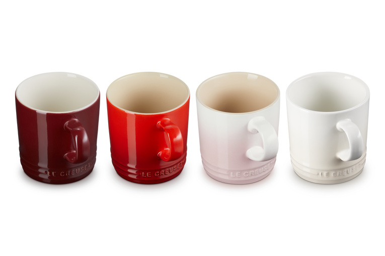 Le Creuset 4er-Set Becher Petits Fours aus Steinzeug Angebote