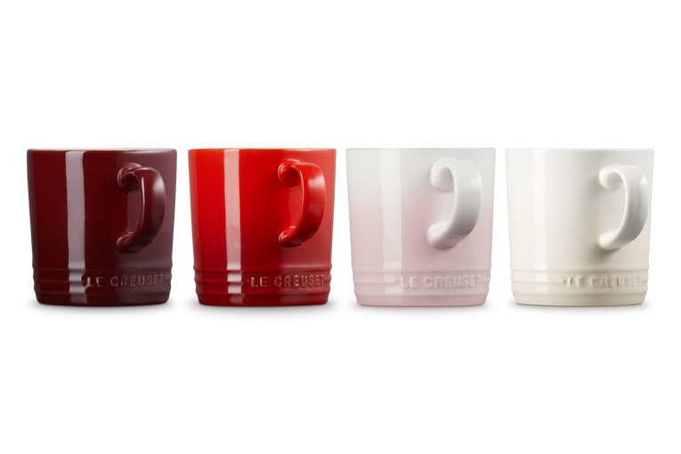 Le Creuset 4er-Set Becher Petits Fours aus Steinzeug Angebote