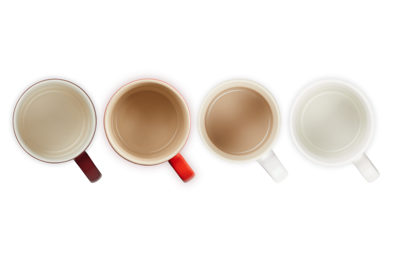 Le Creuset 4er-Set Becher Petits Fours aus Steinzeug Angebote