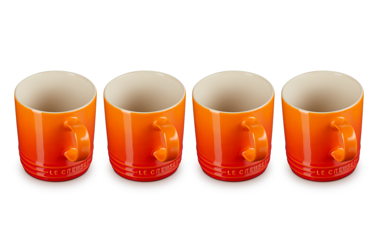 Le Creuset 4er-Set Becher aus Steinzeug Günstiger Verkauf