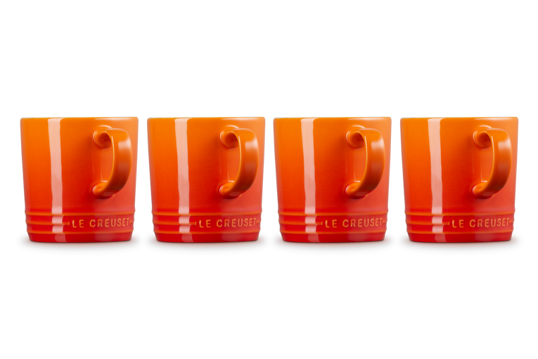 Le Creuset 4er-Set Becher aus Steinzeug Günstiger Verkauf