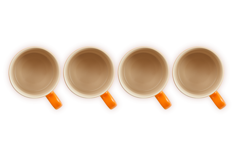 Le Creuset 4er-Set Becher aus Steinzeug Günstiger Verkauf