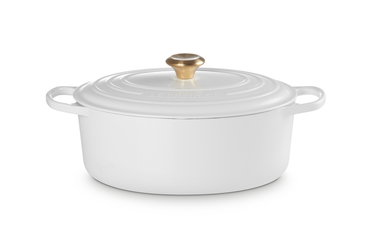 Le Creuset Ovaler Bräter aus Gusseisen
