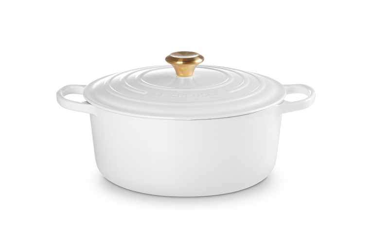 Le Creuset Runder Bräter aus Gusseisen