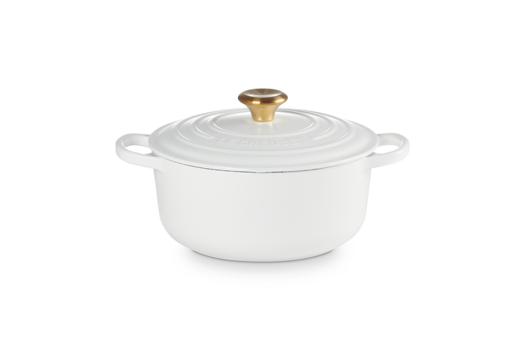 Le Creuset Runder Bräter aus Gusseisen