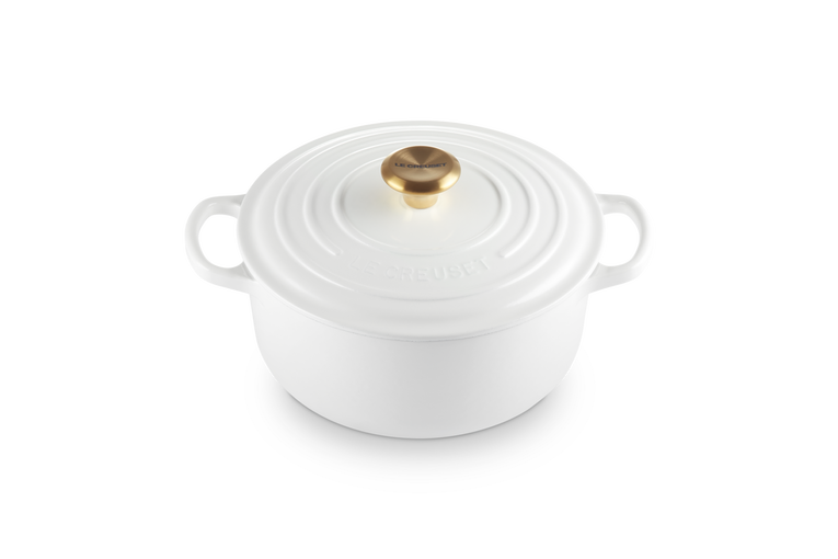 Le Creuset Runder Bräter aus Gusseisen Vatertagsangebot