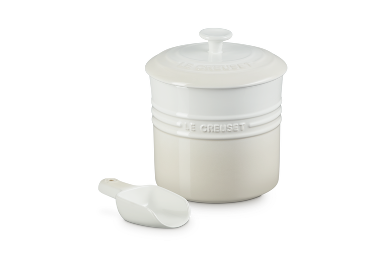 Le Creuset Futter Vorratsdose mit Schäufelchen aus Steinzeug