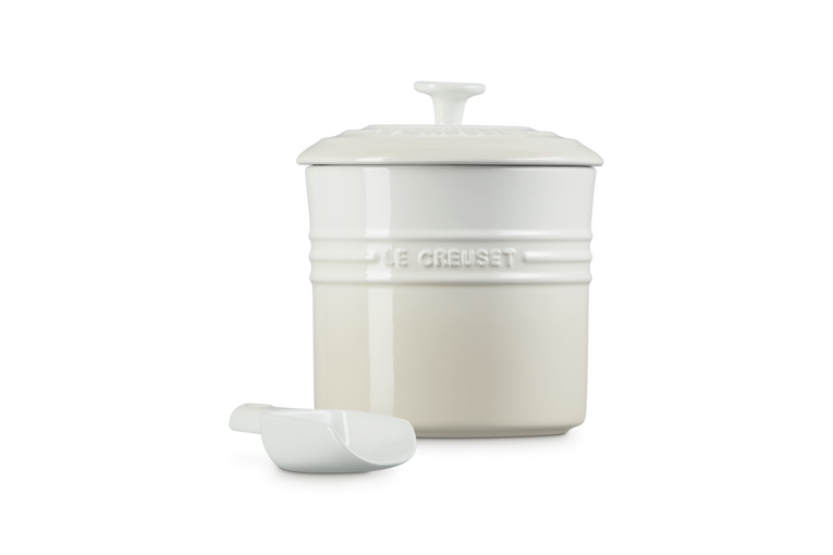 Le Creuset Futter Vorratsdose mit Schäufelchen aus Steinzeug Valentinstagsangebot