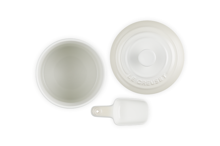 Le Creuset Futter Vorratsdose mit Schäufelchen aus Steinzeug Valentinstagsangebot