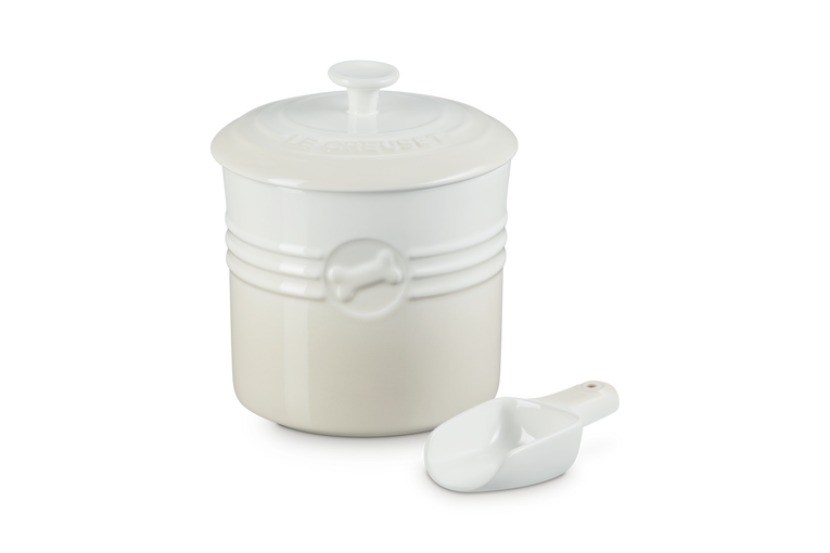 Le Creuset Futter Vorratsdose mit Schäufelchen aus Steinzeug Valentinstagsangebot