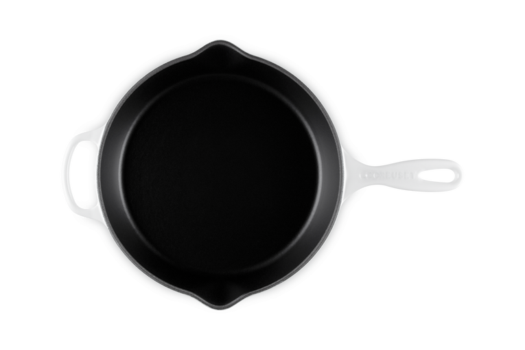 Le Creuset Hohe Brat- und Servierpfanne aus Gusseisen Räumungsverkauf