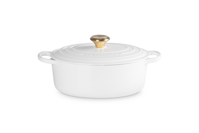 Le Creuset Ovaler Bräter aus Gusseisen