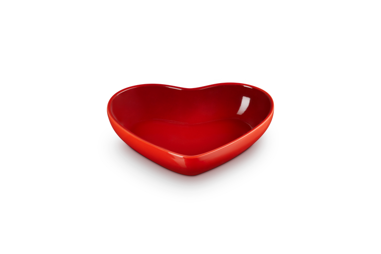 Le Creuset Schüssel in Herzform aus Steinzeug
