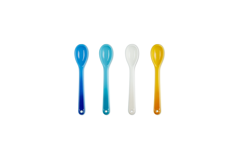 Le Creuset Löffel 4er-Set, Riviera Fabrikladen